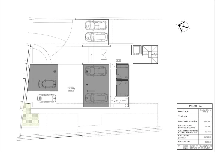 Apartamento T4 para Venda em Cascais e Estoril Planta 11