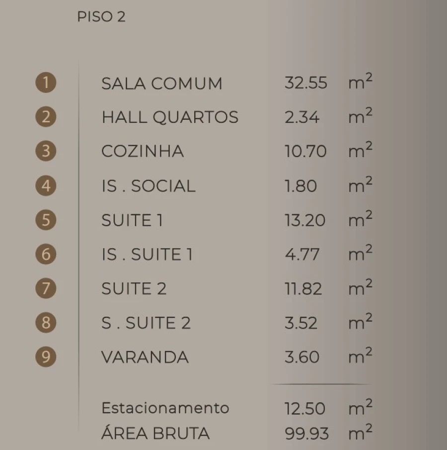 Apartamento T2 para Venda em São Martinho Planta 2