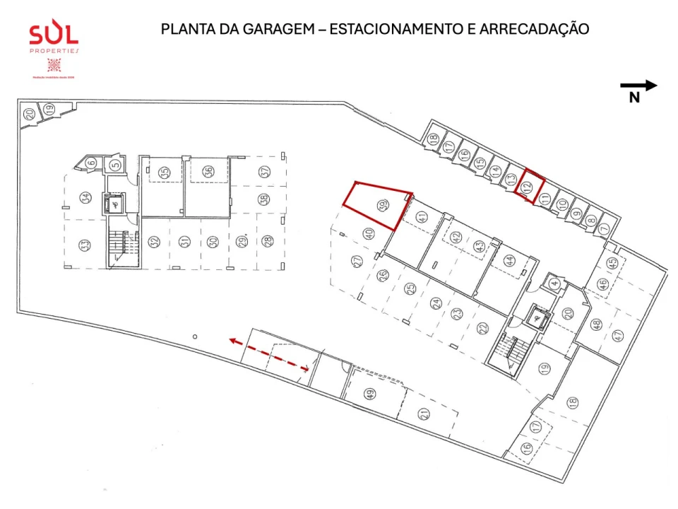 Apartamento T2 para Venda em Portimão Planta 3