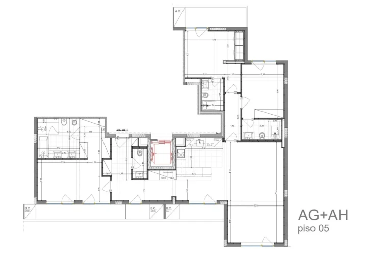Apartamento T3 para Venda em Avenidas Novas Planta 1