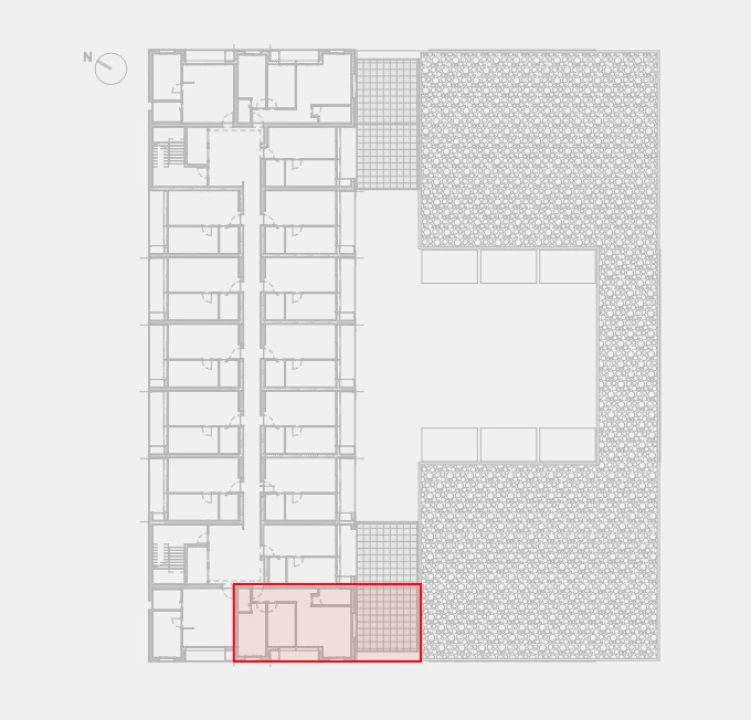 Apartamento T2 para Venda em Vila Nova de Famalicão e Calendário Planta 2