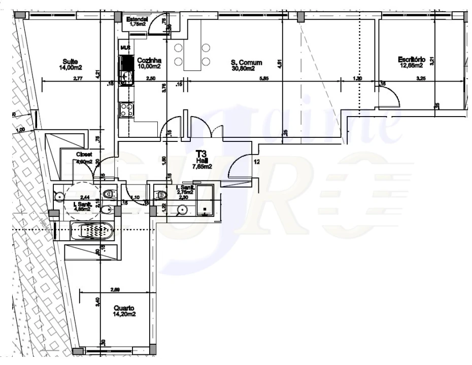 Apartamento T3 para Venda em Rio de Mouro Foto 18