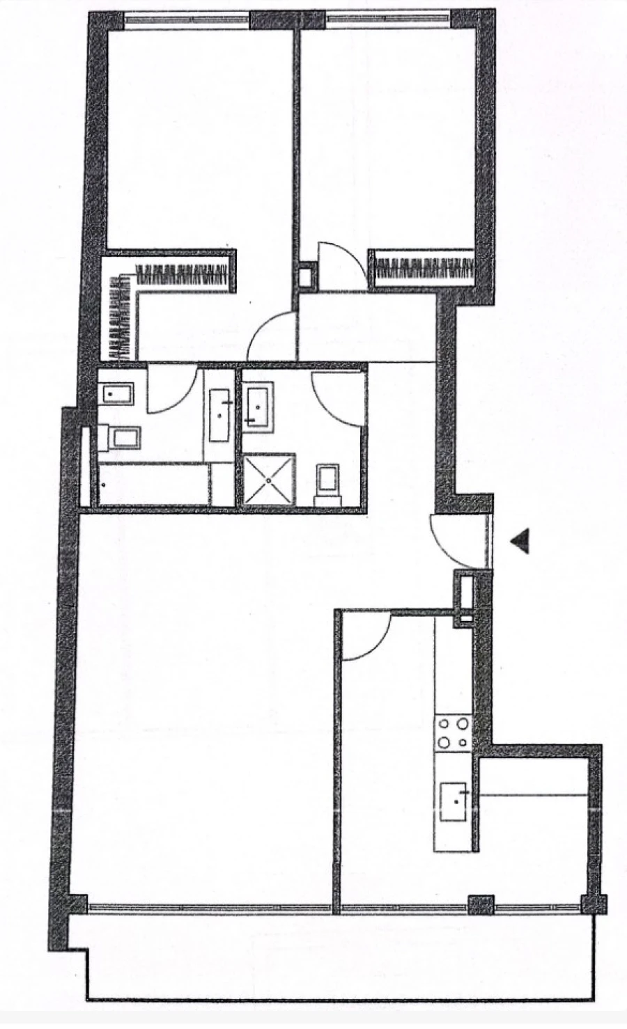 Apartamento T2 para Venda em Vila do Conde Planta 1