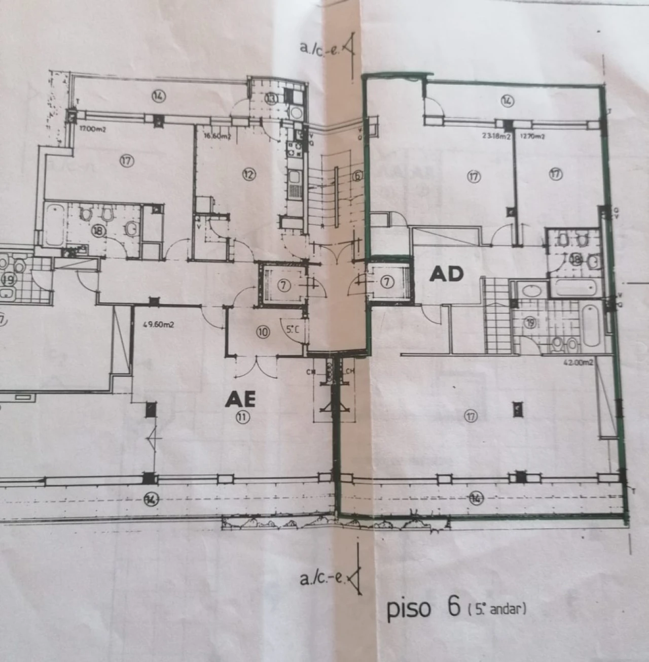 Apartamento T5 para Venda em Campanhã Planta 2