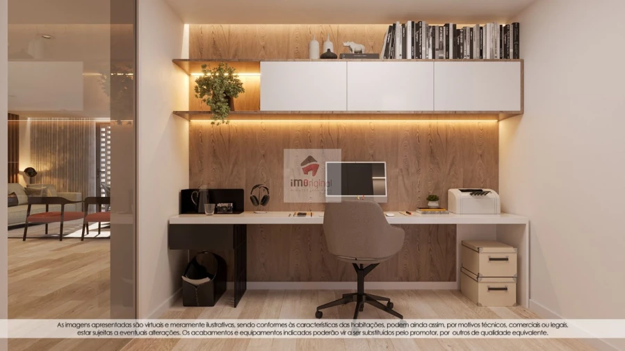 Apartamento T1 para Venda em Madalena Foto 7