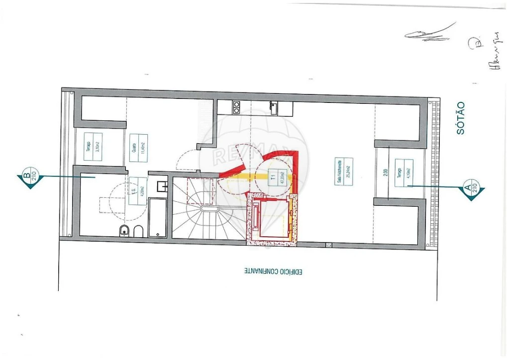 Apartamento T1 para Venda em Campolide Foto 10