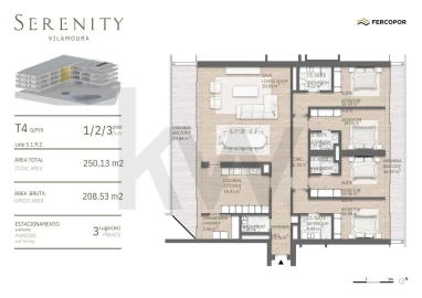 Apartamento T4 para Venda em Quarteira
