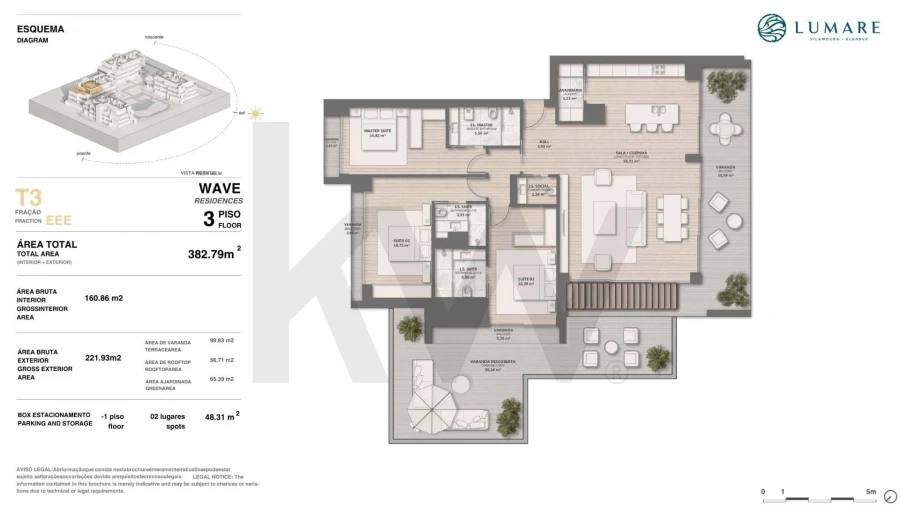 Apartamento T3 para Venda em Quarteira Foto 12