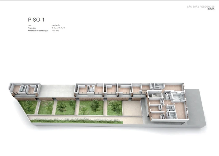 Apartamento T3 para Venda em Cedofeita, Santo Ildefonso, Sé, Miragaia, São Nicolau e Vitória Planta 2