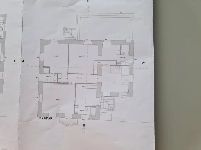 Moradia T4 para Venda em Mafamude e Vilar do Paraíso Planta 1