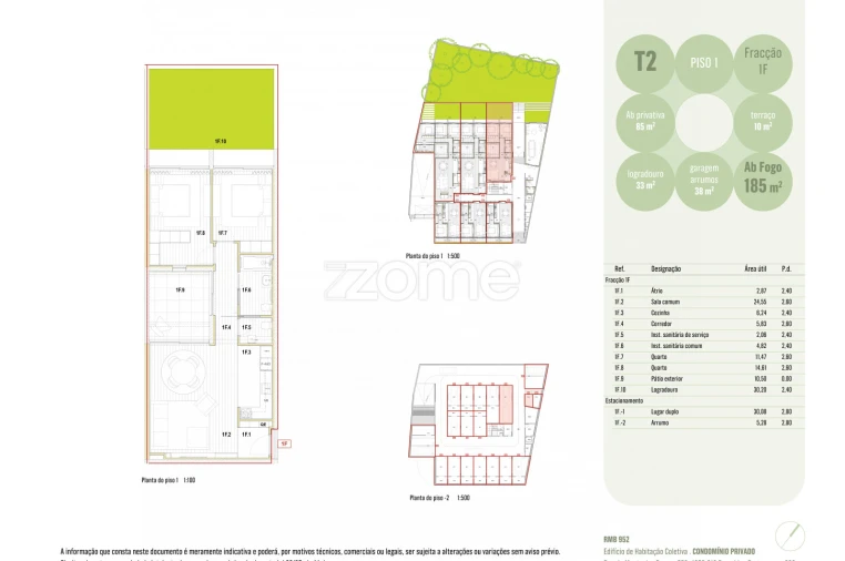 Apartamento T2 para Venda em Ramalde Foto 5