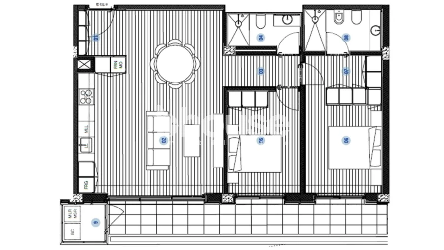 Apartamento T2 para Venda em Penafiel Foto 26