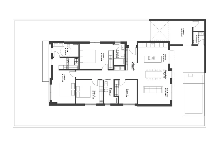 Moradia T4 para Venda em Sesimbra (Castelo) Planta 1