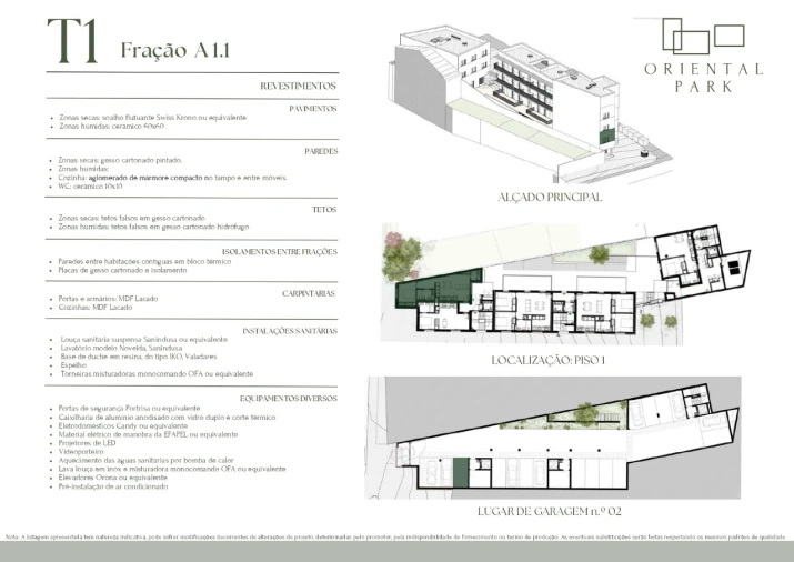 Apartamento T1 para Venda em Campanhã Planta 4