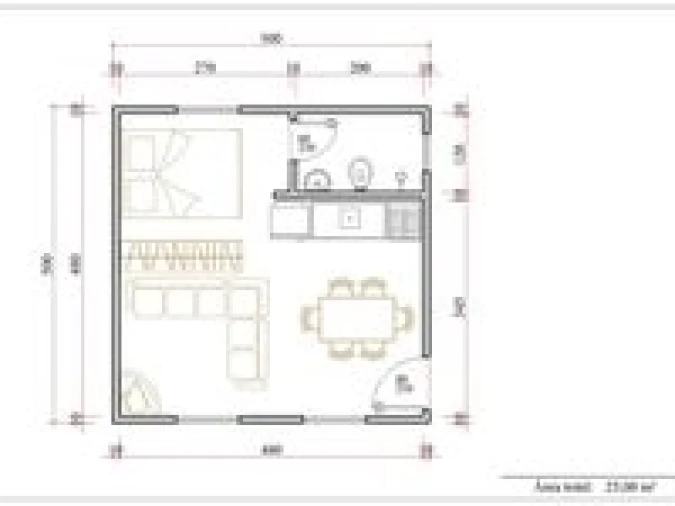 Apartamento T1 para Venda em Cascais e Estoril Planta 1