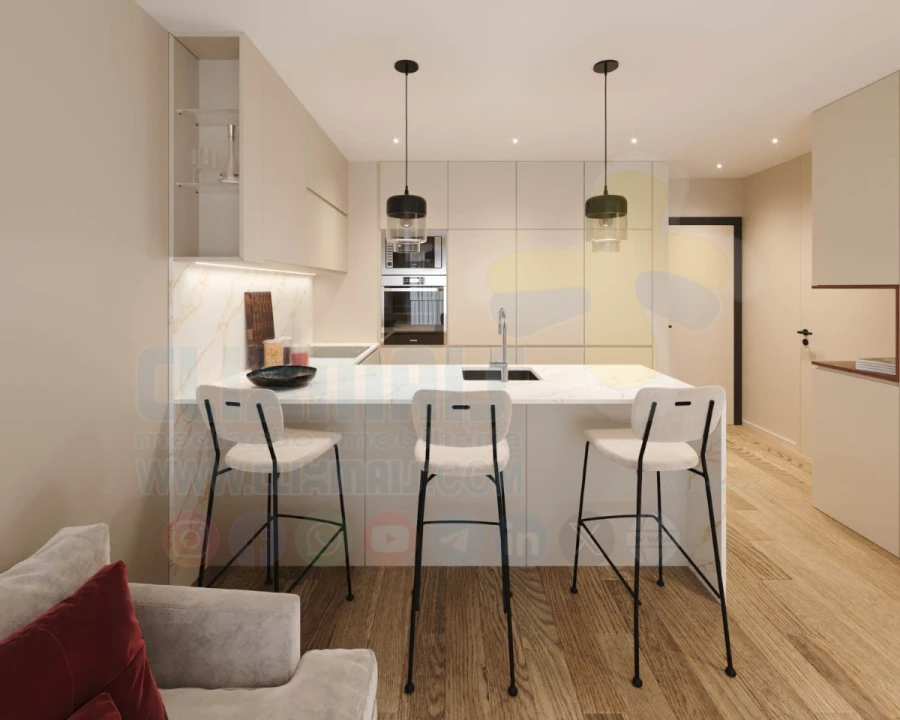 Apartamento T1 para Venda em Braga (Maximinos, Sé e Cividade) Foto 3