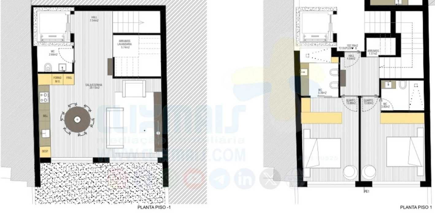 Apartamento T1 para Venda em Braga (Maximinos, Sé e Cividade) Foto 14