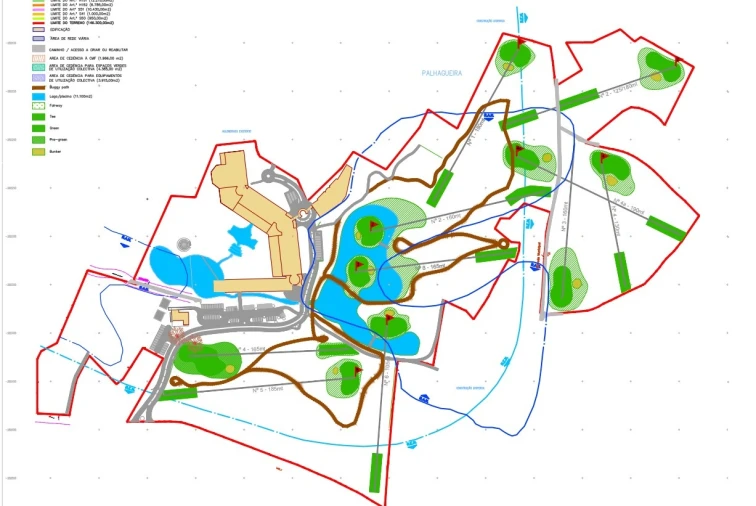 Terreno para Venda em Santa Barbara de Nexe Planta 1