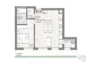 Apartamento T1 para Venda em Matosinhos e Leça da Palmeira