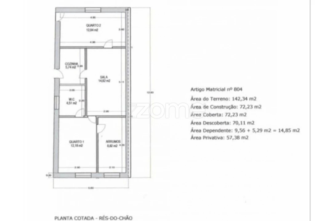 Moradia T2 para Venda em Ramalde Foto 11