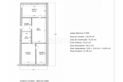 Moradia T2 para Venda em Ramalde