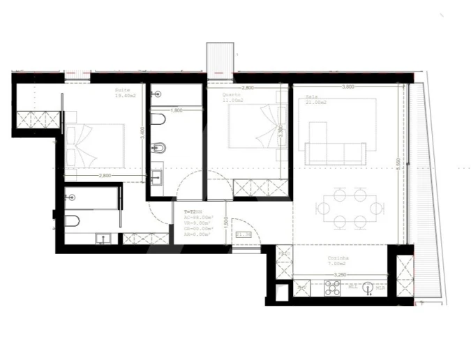 Apartamento T2 para Venda em Glória e Vera Cruz Foto 18