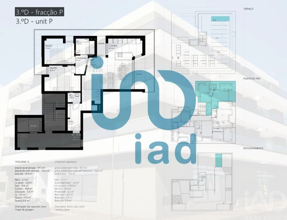 Apartamento T2 para Venda em Quelfes Foto 4