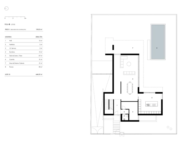Moradia T5 para Venda em Cascais e Estoril Planta 2