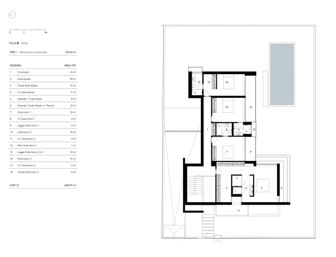 Moradia T5 para Venda em Cascais e Estoril Planta 1