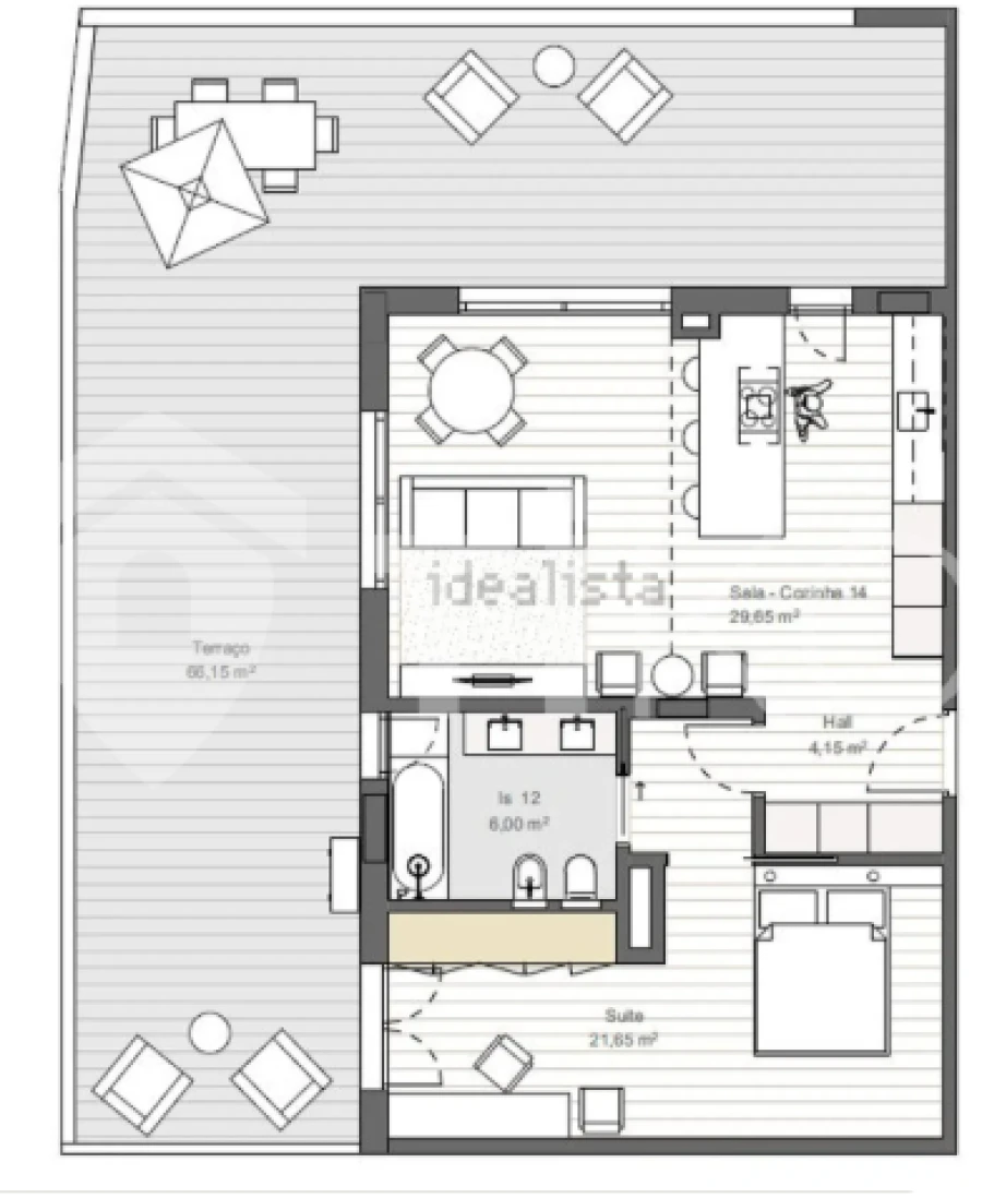 Apartamento T1 para Venda em Amora Foto 32