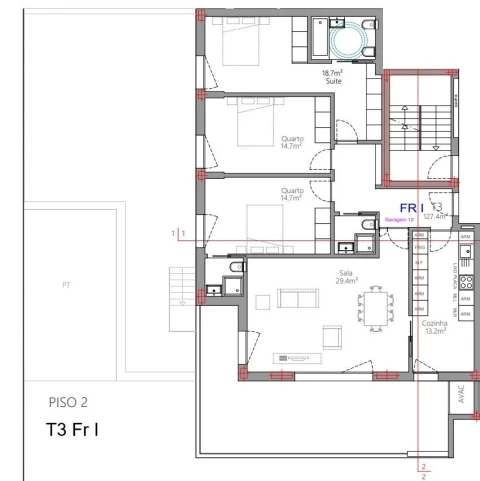 Apartamento T3 para Venda em Santo Antonio dos Olivais