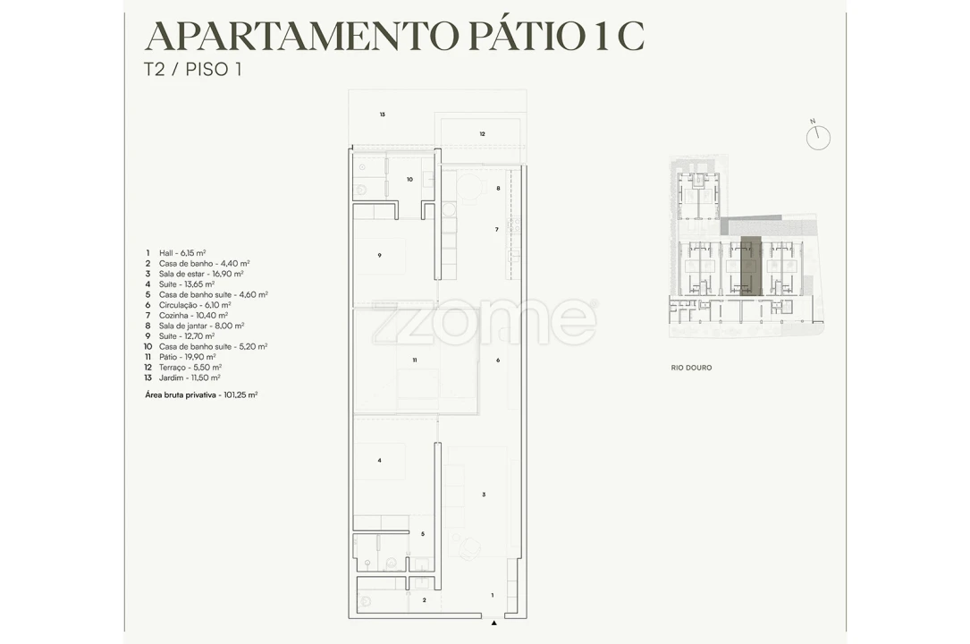 Apartamento T2 para Venda em Lordelo do Ouro e Massarelos Foto 15