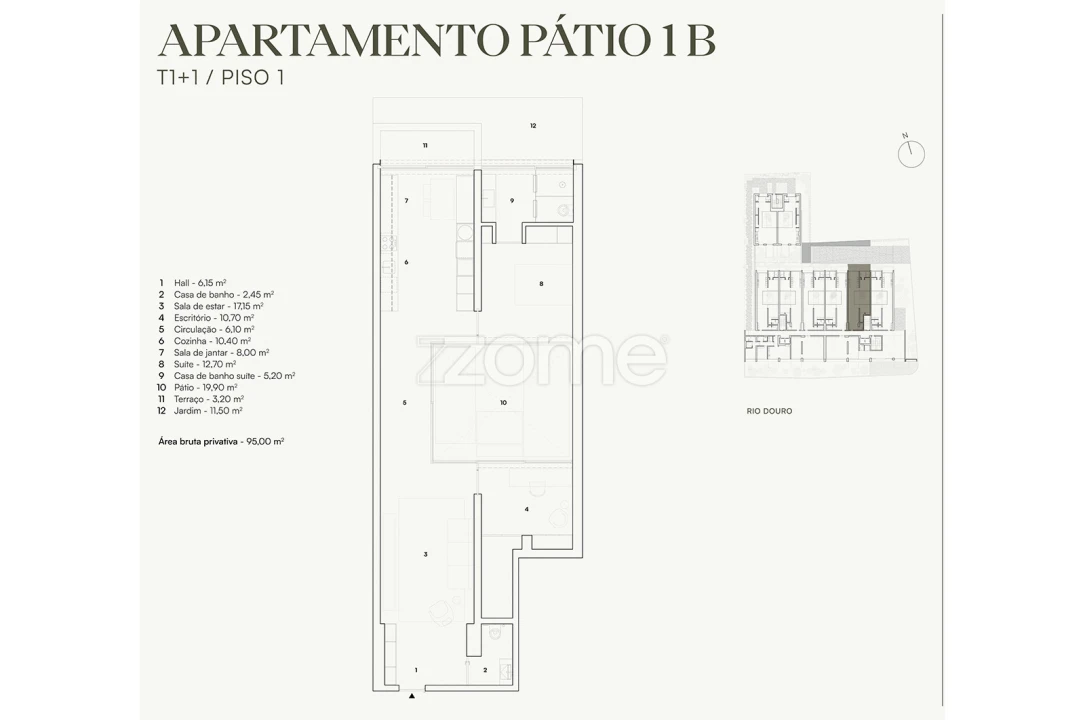 Apartamento T2 para Venda em Lordelo do Ouro e Massarelos Foto 15