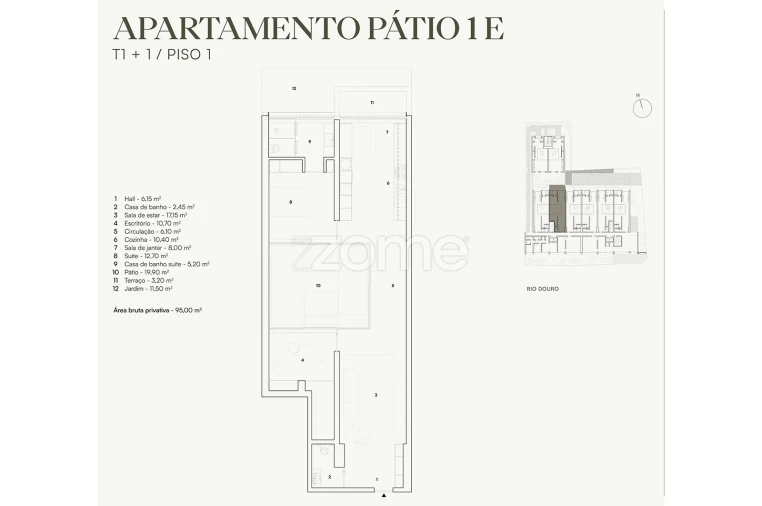 Apartamento T2 para Venda em Lordelo do Ouro e Massarelos Foto 15
