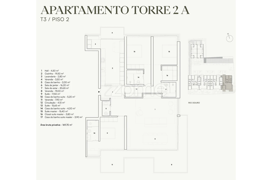 Apartamento T3 para Venda em Lordelo do Ouro e Massarelos Foto 22