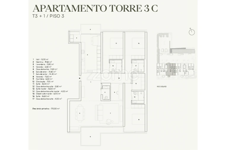 Apartamento T4 para Venda em Lordelo do Ouro e Massarelos Foto 22