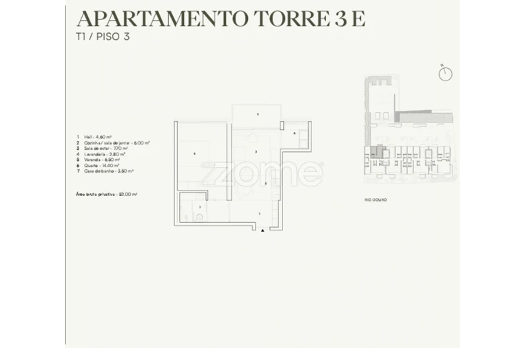 Apartamento T1 para Venda em Lordelo do Ouro e Massarelos Foto 23