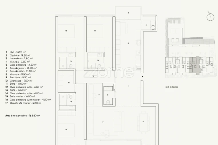 Apartamento T4 para Venda em Lordelo do Ouro e Massarelos Foto 21