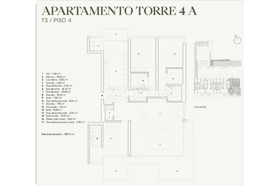 Apartamento T3 para Venda em Lordelo do Ouro e Massarelos Foto 22
