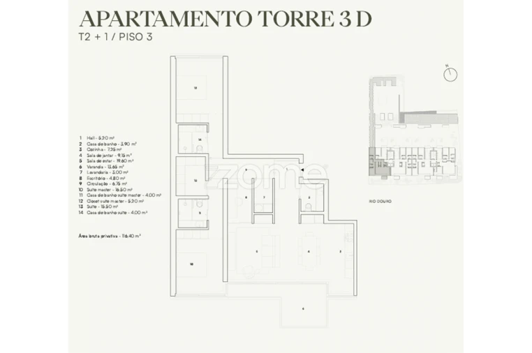 Apartamento T3 para Venda em Lordelo do Ouro e Massarelos Foto 22
