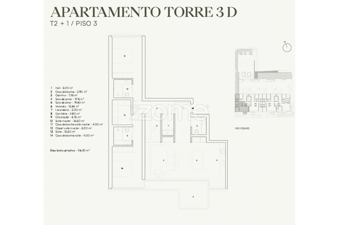 Apartamento T3 para Venda em Lordelo do Ouro e Massarelos Foto 22