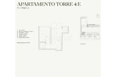 Apartamento T1 para Venda em Lordelo do Ouro e Massarelos