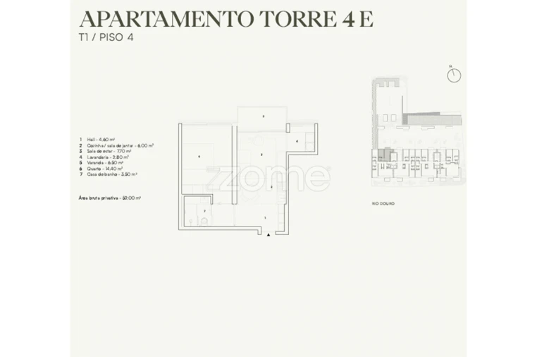 Apartamento T1 para Venda em Lordelo do Ouro e Massarelos Foto 22