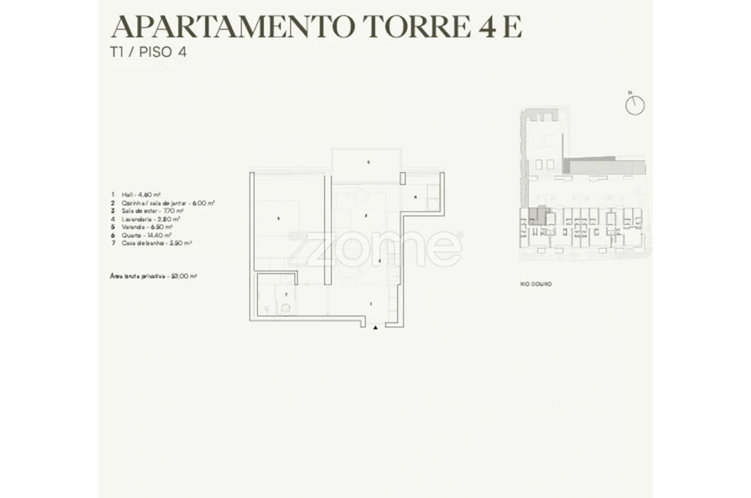 Apartamento T1 para Venda em Lordelo do Ouro e Massarelos Foto 22