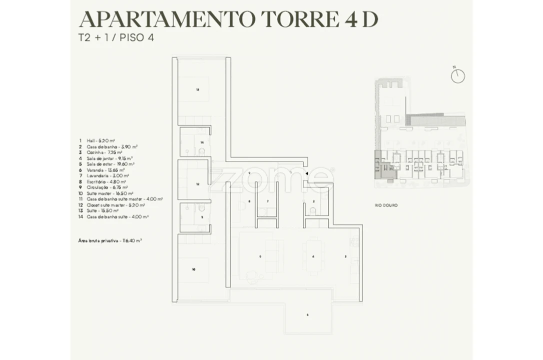 Apartamento T3 para Venda em Lordelo do Ouro e Massarelos Foto 22