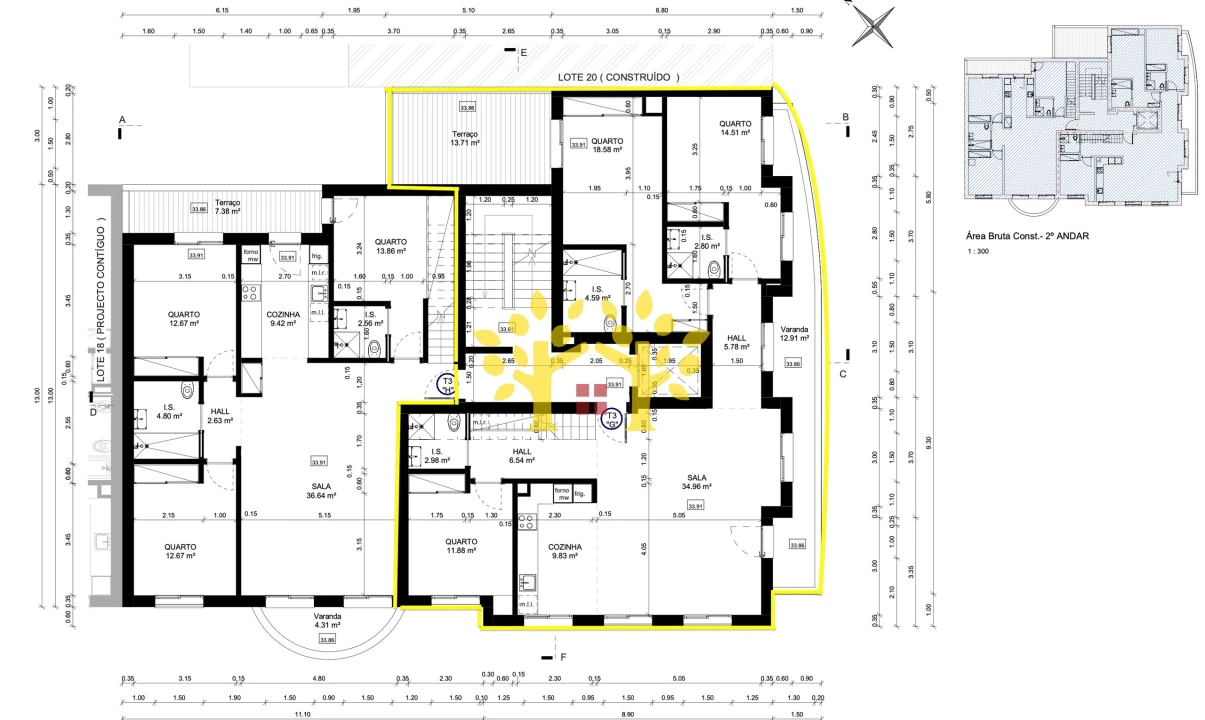 Apartamento T3 para Venda em Tavira (Santa Maria e Santiago) Foto 14
