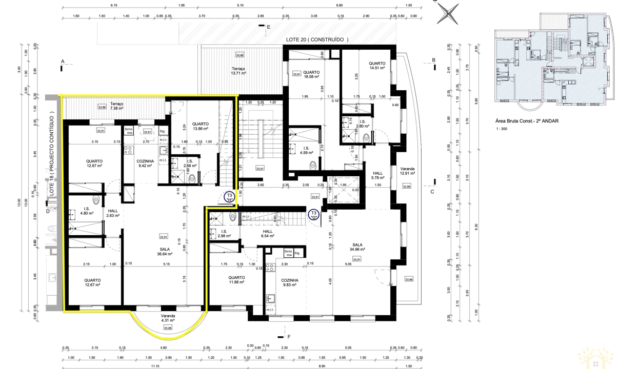 Apartamento T3 para Venda em Tavira (Santa Maria e Santiago) Foto 10