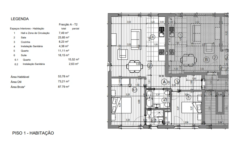 Apartamento T2 para Venda em Atouguia da Baleia Foto 25