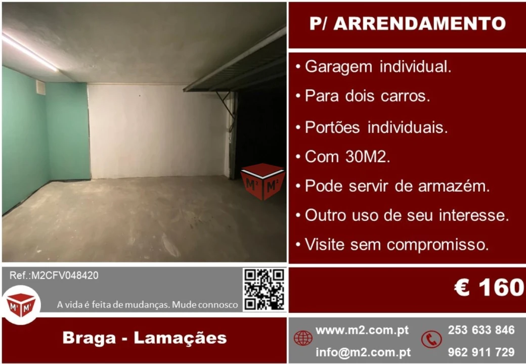 Garagem para Arrendamento em São Vitor (Braga) Foto 12