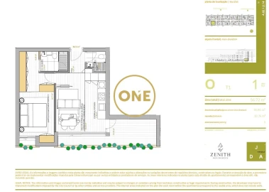 Apartamento T1 para Venda em Portimão